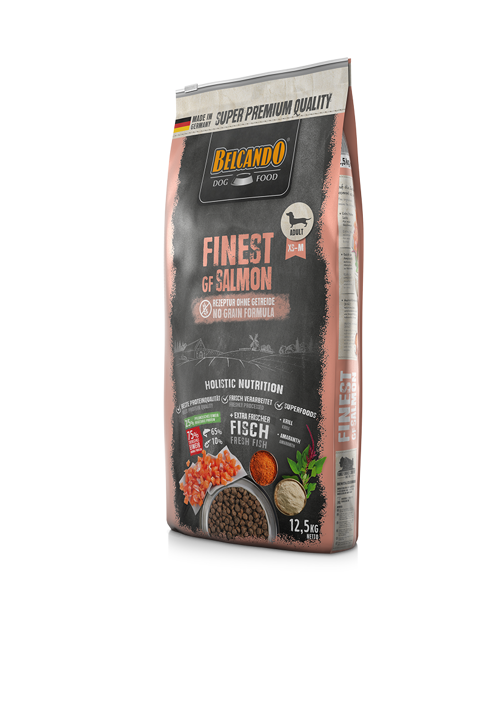BELCANDO FINEST GRAIN FREE SALMONE Kg 12,5