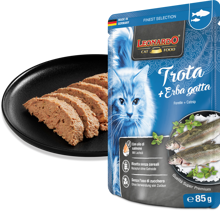 LEONARDO busta Trota+Catnip gr 85