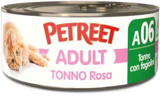 PETREET NATURA TONNO ROSA con Fagiolini gr 70