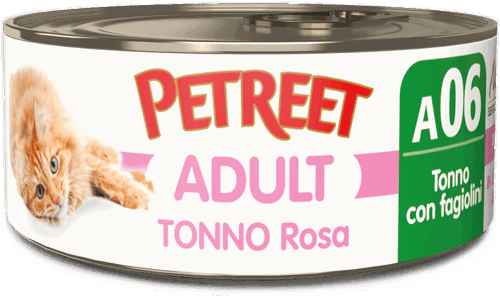 PETREET NATURA TONNO ROSA con Fagiolini gr 70