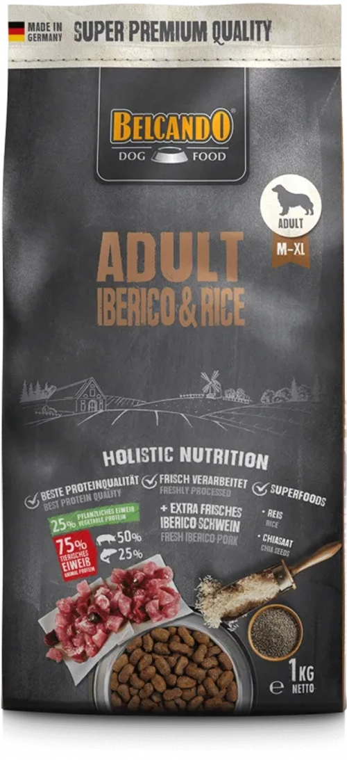 BELCANDO ADULT MAIALE IBERICO & RISO Kg 1