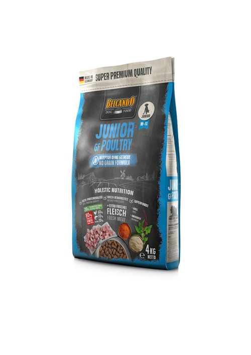 BELCANDO JUNIOR GRAIN FREE POLLO Kg 4