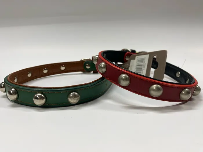 Ferribiella COLLARE SPIKY ROSSO 40CM