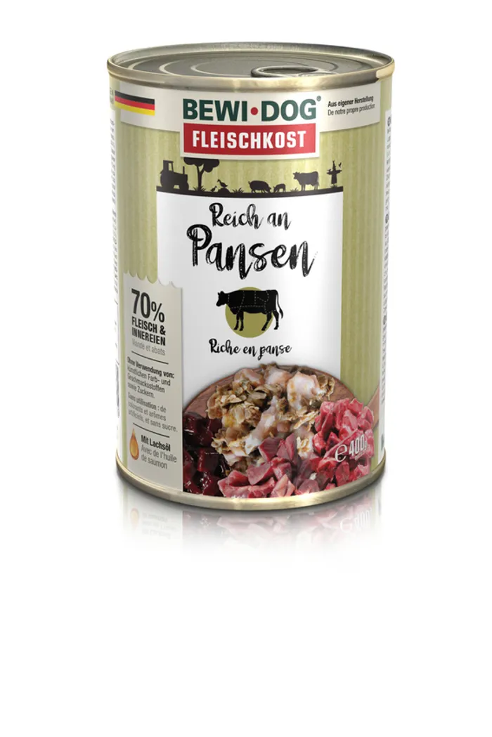 BEWI DOG ricco di Trippa Manzo Gr 400