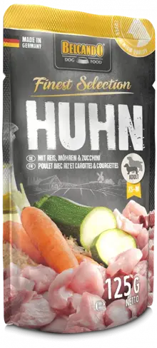 BELCANDO busta Pollo Riso Zucchine Gr 125 