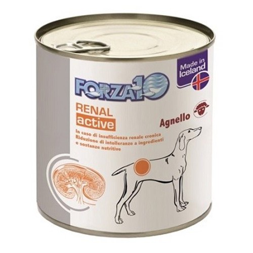 FORZA10 ACTIWET CANE RENAL Patè Pesce Gr 390