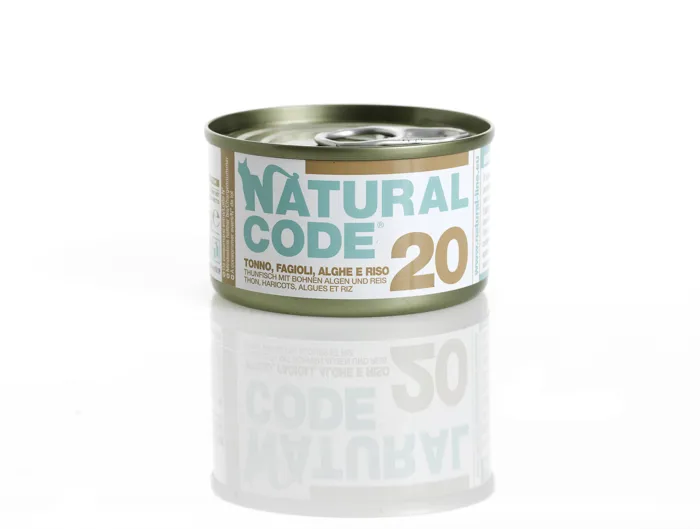 NATURAL CODE 20 Tonno Fagioli Alghe Gr85