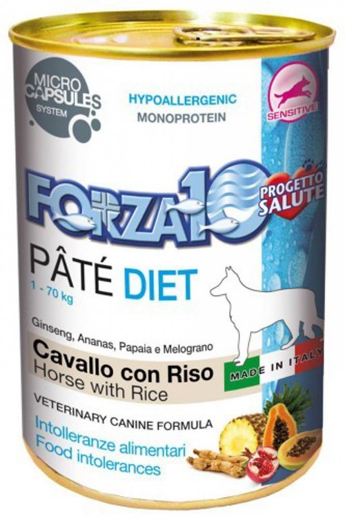 FORZA 10 DIET Cane Cavallo Riso Gr 400