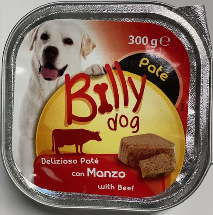 BILLY per cani Patè Manzo Gr 300