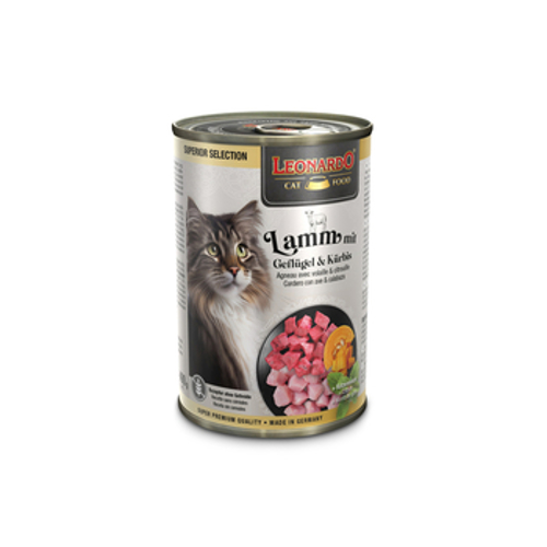  LEONARDO SUPERIOR lattina Agnello con Pollame e Zucca Gr 400