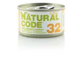 NATURAL CODE 32 Jelly Tonno Amaranto Mirtilli Gr 85