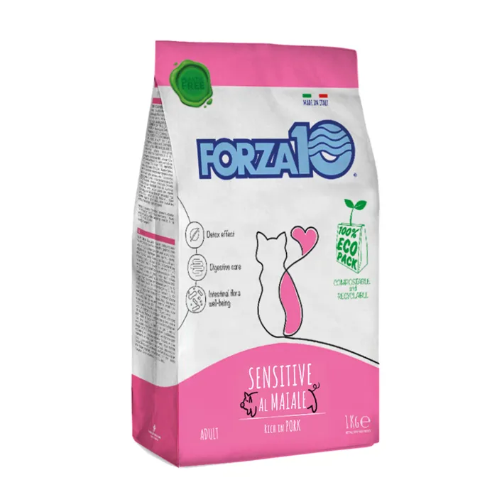 FORZA 10 Mantenimento GATTO ADULT SENSITIVE Maiale gr 350