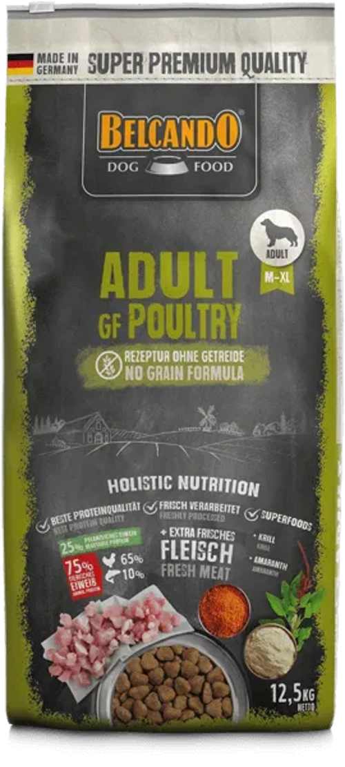 BELCANDO ADULT GRAIN FREE POLLO Kg 12,5