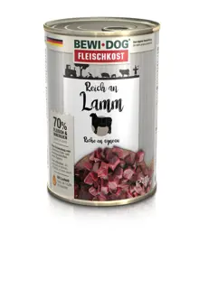 BEWI DOG ricco di Agnello Gr 400