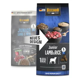 BELCANDO JUNIOR AGNELLO E RISO Kg 12,5
