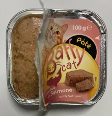 BAFFY per gatti Patè Salmone Gr100
