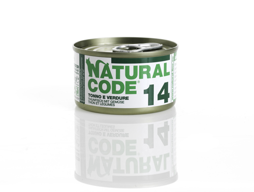 NATURAL CODE 14 Tonno Verdure gr 85