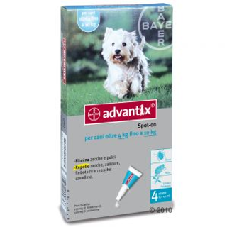 BAYER ADVANTIX SPOT-ON da 4 a 10 Kg
