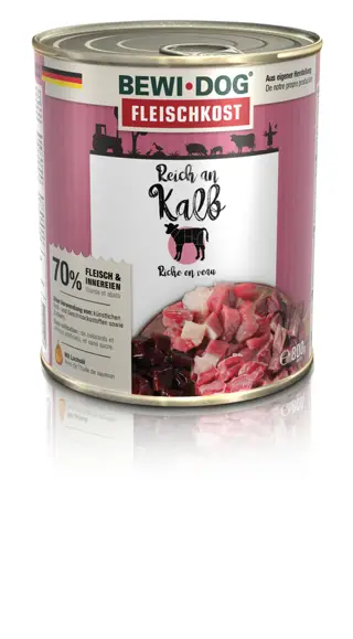 BEWI DOG ricco di Vitello Gr 800