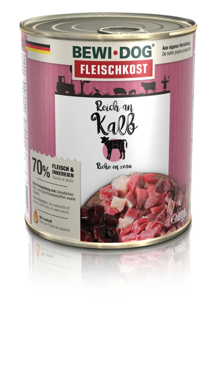 BEWI DOG ricco di Vitello Gr 800