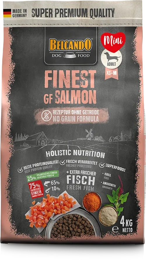 BELCANDO FINEST GRAIN FREE SALMONE Kg 4
