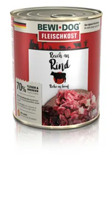 BEWI DOG ricco di Manzo Gr 800