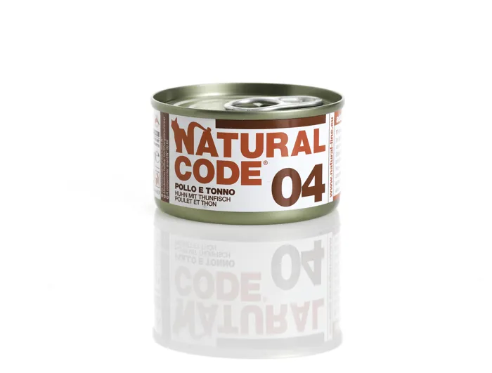 NATURAL CODE 04 Tonno Pollo gr 85