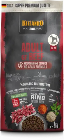 BELCANDO ADULT GRAIN FREE MANZO Kg 1