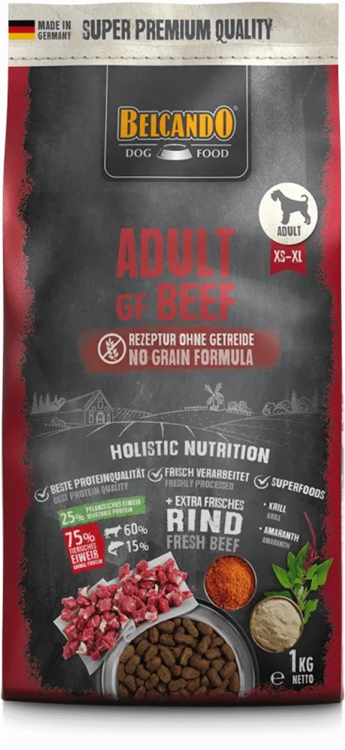 BELCANDO ADULT GRAIN FREE MANZO Kg 1