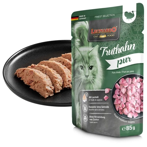 LEONARDO busta Pura Carne di Tacchino gr 85