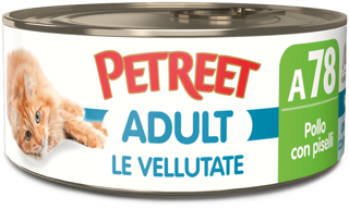  PETREET LE VELLUTATE POLLO PISELLI gr 70