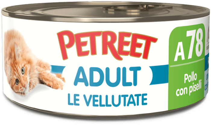  PETREET LE VELLUTATE POLLO PISELLI gr 70