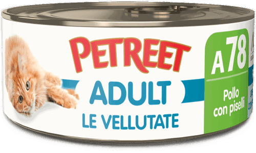  PETREET LE VELLUTATE POLLO PISELLI gr 70