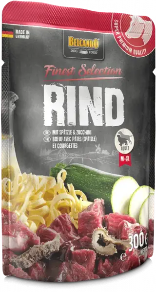 BELCANDO busta Manzo Zucchine Gr 300