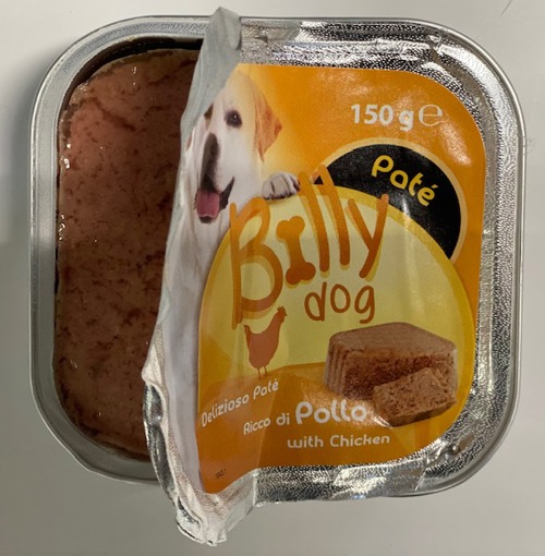 BILLY per cani Patè Pollo Gr 150
