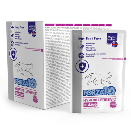 FORZA 10 ACTIWET GATTO Hypoallergenic  Pesce Gr 100 n 12 bustine