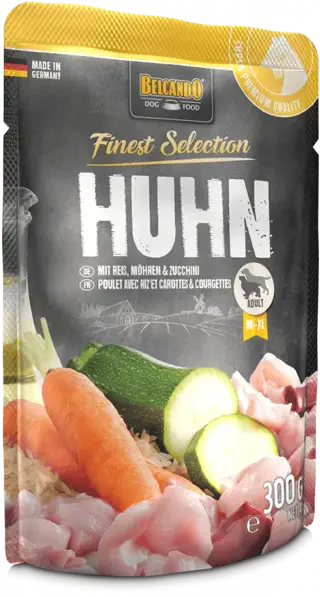 BELCANDO busta Pollo Riso Zucchine Gr 300