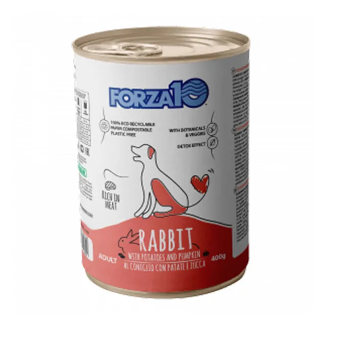  FORZA 10 MAINTENANCE CONIGLIO con Patate e Zucca Gr 400