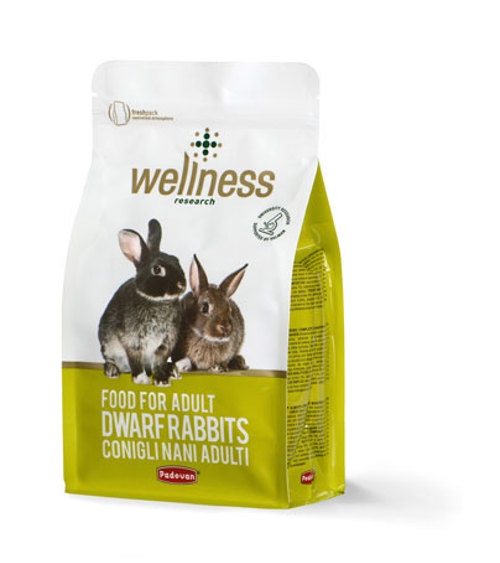  WELLNESS CONIGLI NANI ADULTI Kg 01
