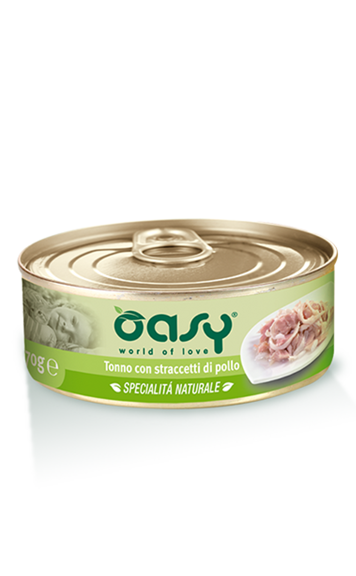 OASY Gatto UmidoTonno Stracc Pollo Gr150
