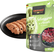LEONARDO busta Selvaggina + Mirtilli gr 85