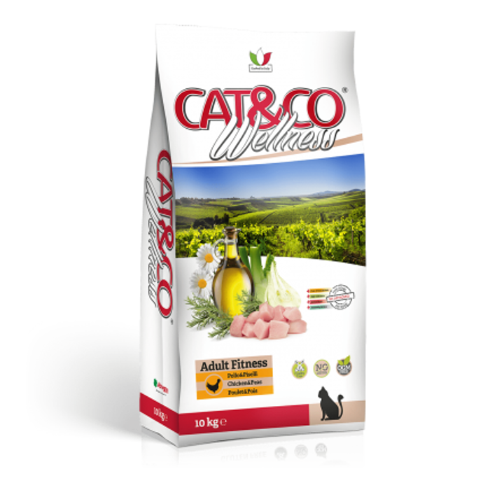  CAT&CO Wellness AD FITNESS Pollo Pis Gr 400