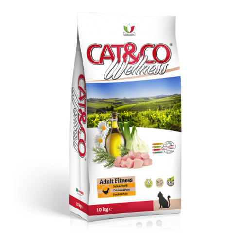  CAT&CO Wellness AD FITNESS Pollo Pis Gr 400